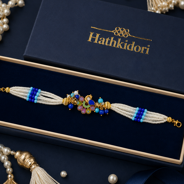 Heirloom Pearl Rakhi Collection of 6