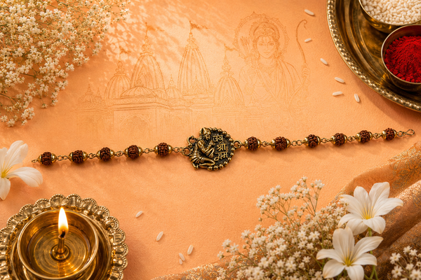 Jai Shri Ram Rudraksha Rakhi