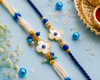 Nazar Suraksha Bhaiya Bhabhi Rakhi Set
