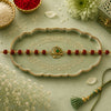 Rudraksha Morpankh Rakhi