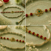 Rudraksha Morpankh Rakhi