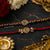 Divine Om Rudraksha Rakhi Duo