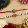 Royal Peacock Rakhi Duo