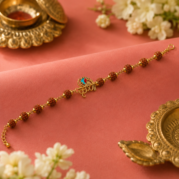 Krishna Rudraksha Rakhi