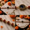 Shree Krishna Morpankh Rudraksha Rakhi